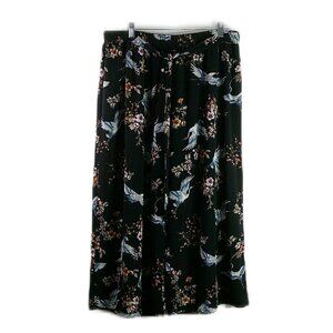 Zenobia - Belted, Pull-on, Flowy, Cropped Pant - Size 0X